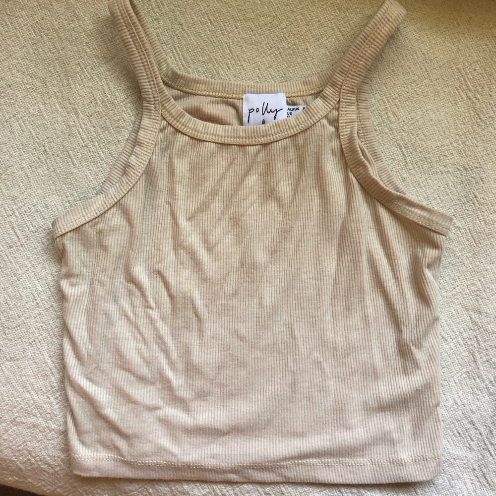 Princess Polly ‘Wild Eyes Tank Top’ Sand